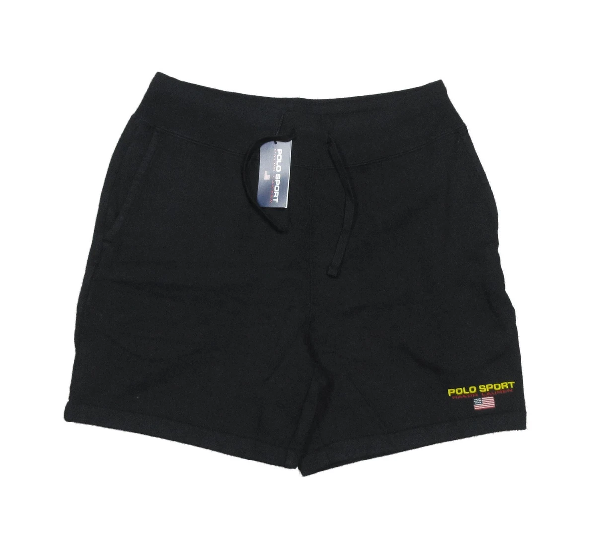 ショートパンツ POLO SPORT Ralph Lauren Vintage Shorts Polo Sport Black Regular Size Shorts for Men for sale | eBay