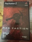 THQ Red Faction Sony PlayStation 2 PS2 M-Mature NTSC-U/C Shooter Manual