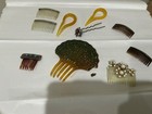 Antique  Misc. ladies hair combs 10 pc — photo 1