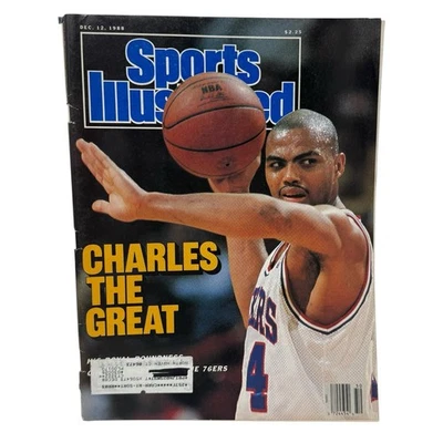 #2352 SPORTS ILLUSTRATED DECEMBER 12 1988 CHARLES BARKLEY CHARLES THE GREAT - Image 1 of 4