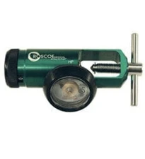 Roscoe Medical RMI-08MINI Oxygen Tank Regulator, 0-8 LPM, CGA-870
