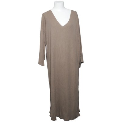 Everless, Maxikleid, Größe: S, Beige, Streifen, Rippenstrick, Damen #0Nv