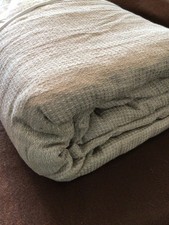 European Flax Linen Waffle Duvet King/California King