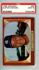 1955	Bowman	Elston	Howard	 #68 PSA 9  Yankees