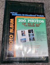 Vintage BP200 Pioneer Le Memo 200 4x6 Photo Album Green 1998