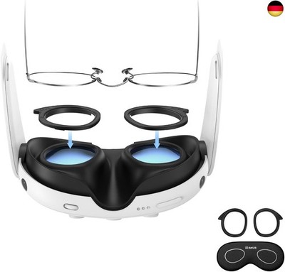 AMVR linsenschutz Kompatibel mit Meta/Oculus Quest 3 Zubehör, 