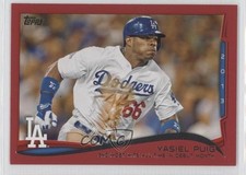 2014 Topps Season Highlights Target Red Yasiel Puig Checklist #552 0f8