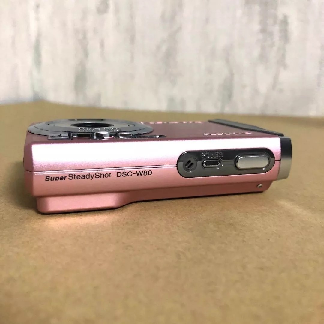 Sony Cyber-shot DSC-W80 7.2 MP 3x Optical Zoom -Pink | eBay