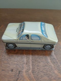 VINTAGE ROVER P4 TIN BOX IAN LOGAN CARLECTABLES 1984 MADE IN ENGLAND EXCELLENT