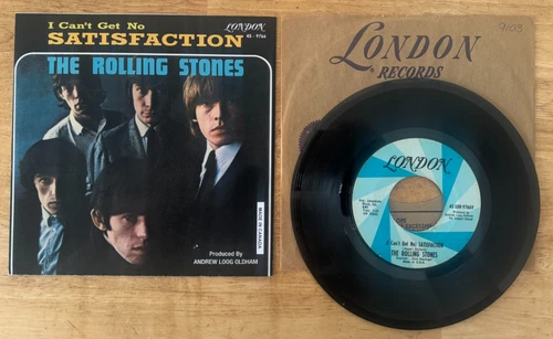 45 7" SP THE ROLLING STONES SATISFACTION LONDON 9766