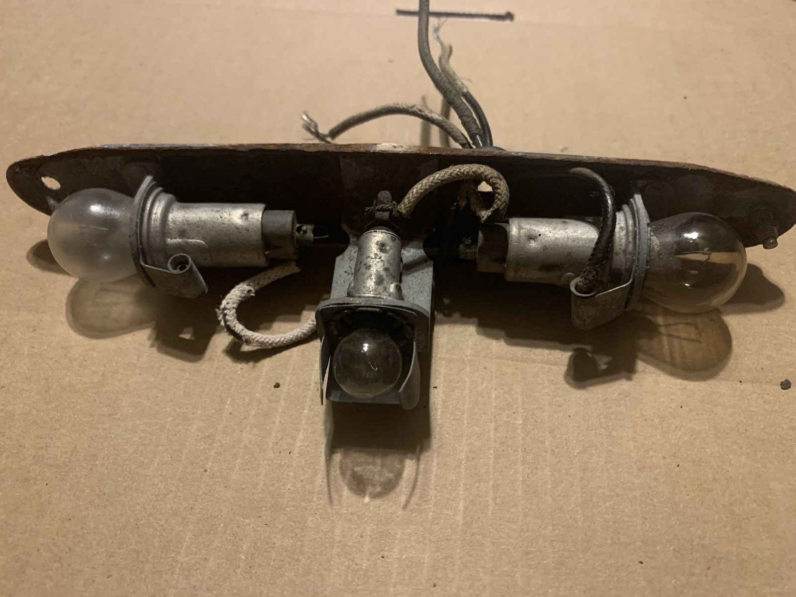 1952 Bentley Rolls Royce fog light connector repair RAT ROD GASSER Custom