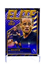 2025-26 Topps Gold Premier League Xavi Simons Elite Insert Card - Tottenham