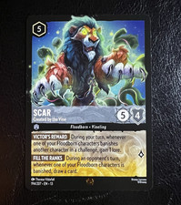 Disney Lorcana Scar Created by the Vine 194/207 Rise Floodborn Legendary