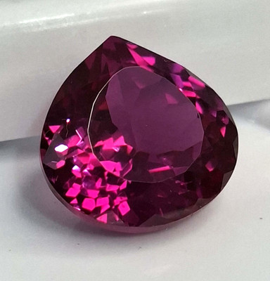 Rhodolite Garnet Pear Cut 8-10 Ct Natural Loose Certified Gemstone TQ2088