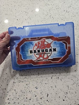 2008 SEGA Bakugan Battle Brawlers 11 Figures Blue Case Spin Master