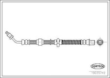 Flexible de frein Citroen C6
