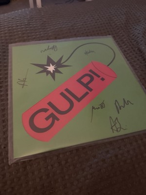Sportmannschaft - Schluck! *NEU versiegelt rot Vinyl LP gestanztes Cover SIGNIERT*