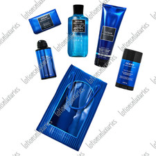 Bath  Body Works OCEAN Body Cream, Wash, Body Spray, Soap, Deodorant, Bag 6pc