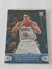 2013-14 Panini Steven Adams Rookie Card (RC) #176 Thunder. rookie card picture
