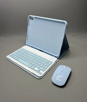 Folio Tastatur Maus Set Cover Ständer Slim Ganzkörper Hülle für iPad A16 10,9/11''
