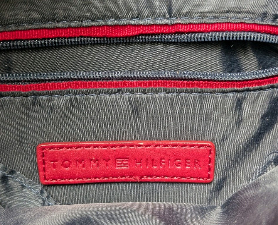 Tommy Hilfiger Bag Purse Navy Blue Monogram Logo thumbnail 4