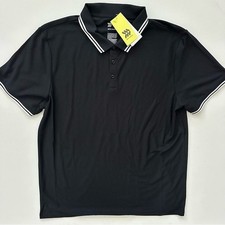 All in Motion Men's Tipped Polo Shirt Size L