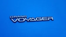 87 88 89 90 91 92 93 94 95 PLYMOUTH GRAND VOYAGER REAR EMBLEM LOGO BADGE OEM A22