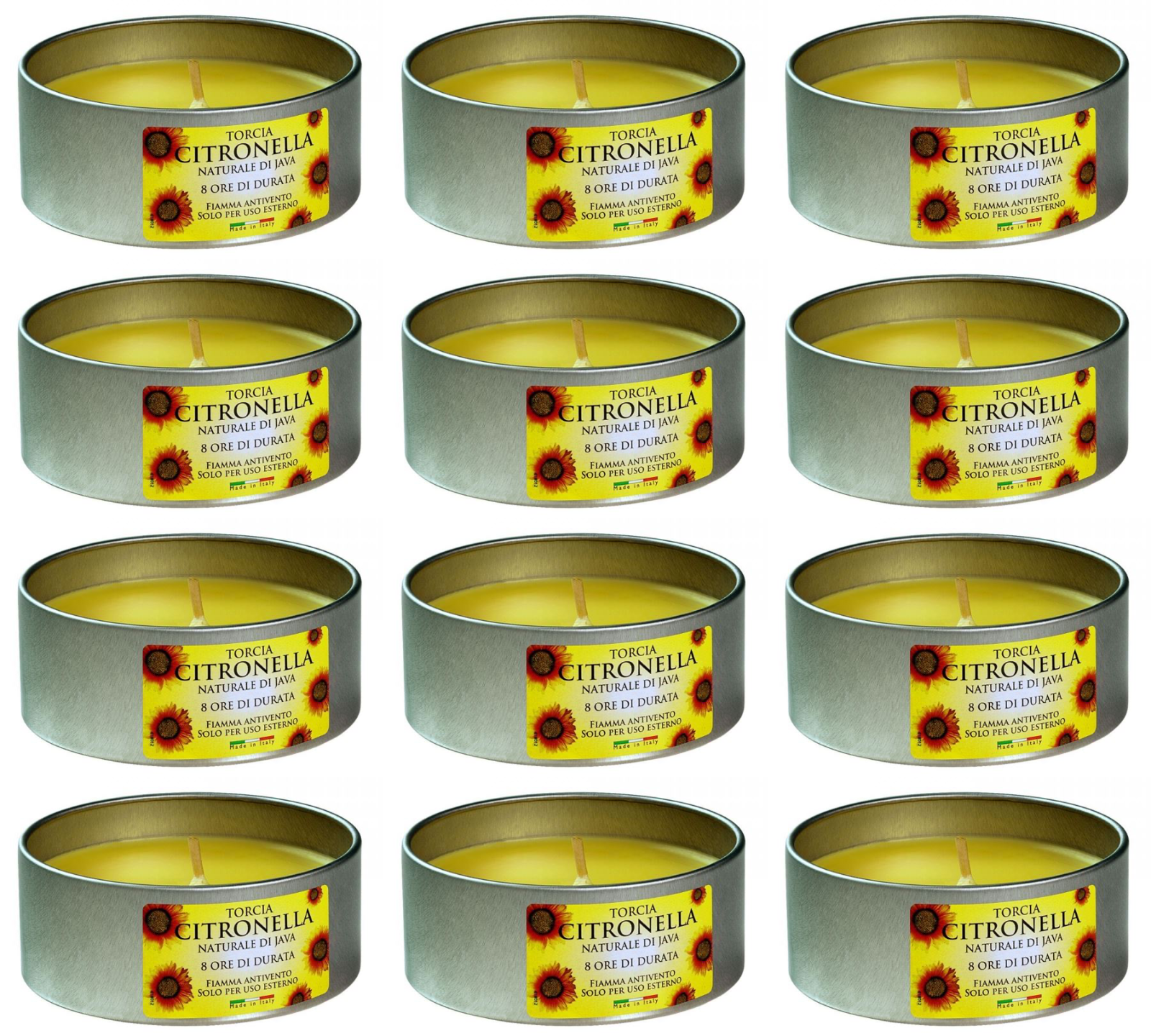 Citronella Tin Candle - 8 Hour Burn Time - Image 9