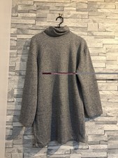 Women’s Zara Grey Turtleneck Jumper Dress Size EUR S
