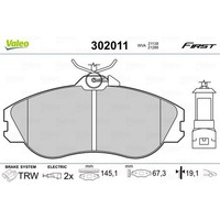 Valeo BremsbelÄGe Satz Vorne Passend FüR Audi 100 200 80 90 Cabriolet Coupe Quat