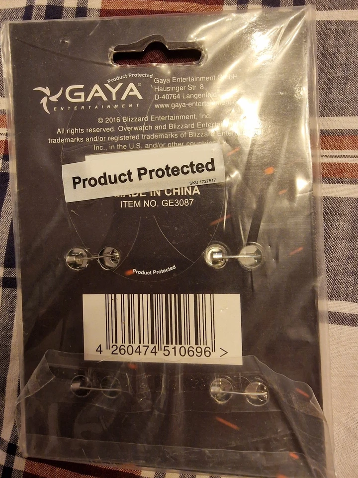 Overwatch Roadhog Pin Set Badge Set Multicolour 4 Gaming Metal Pins - NEW Gaya - Image 4 of 4