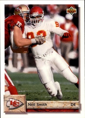1992 Upper Deck Football Card #103 Neil Smith
