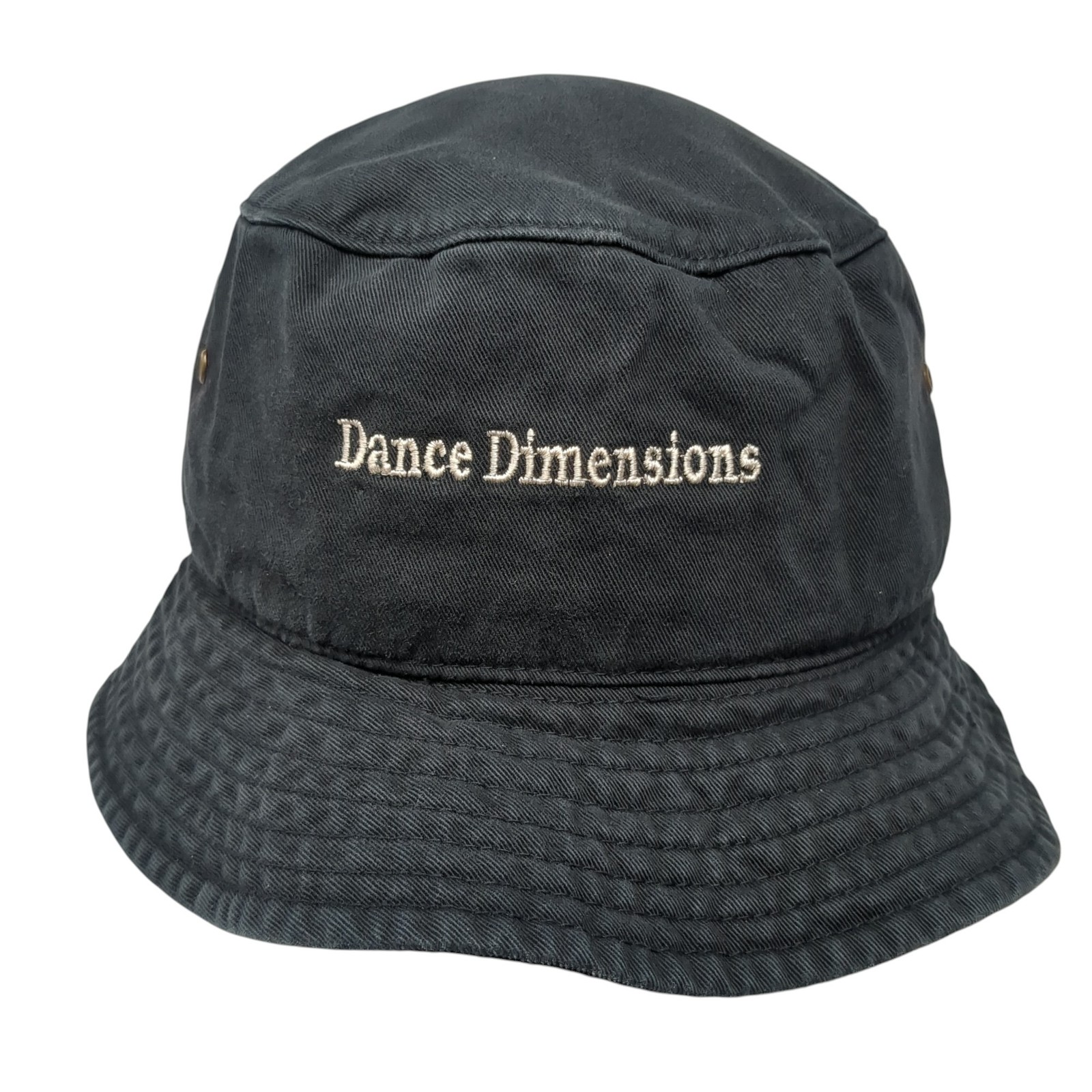 Dance Dimensions Bucket Hat Solid Black One Size … - image 1