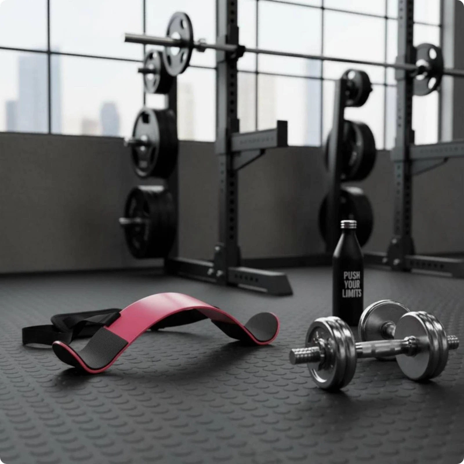 Bicep Support Adjustable Strap Curling Upper Limb Rest Gym Training Aid