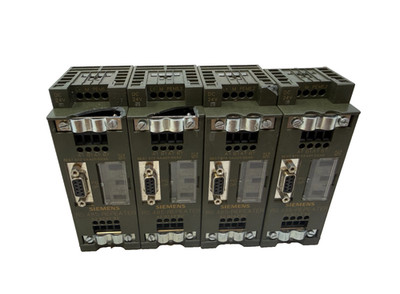 Siemens 6ES7 972-0AA01-0XA0 *Lot of 4, Damaged Enclosures*