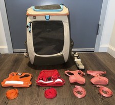 Cat Harness and Leash Sets by Travel Cat ; Red and Orange Available