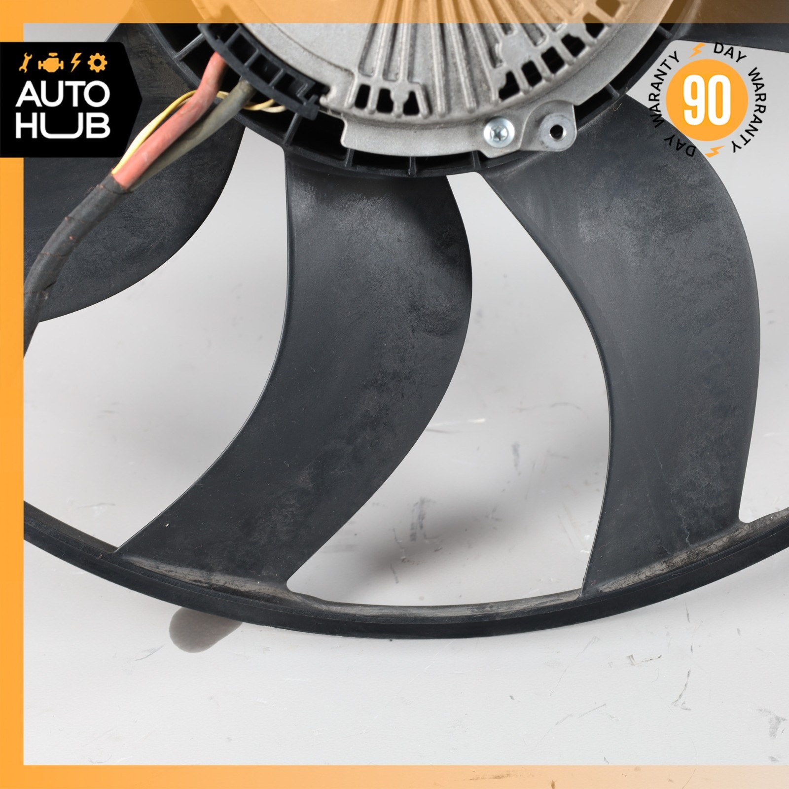 08-18 Bentley Continental GT W12 Radiator Cooling Fan Blade Motor 3W0121205B OEM