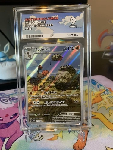 Pokémon TCG Mudsdale Illustration Rare Temporal Forces 175/162 ACE 9