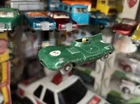 Vintage Original Lesney Matchbox 41A Green D Type Jaguar W/Driver Grey Wheels