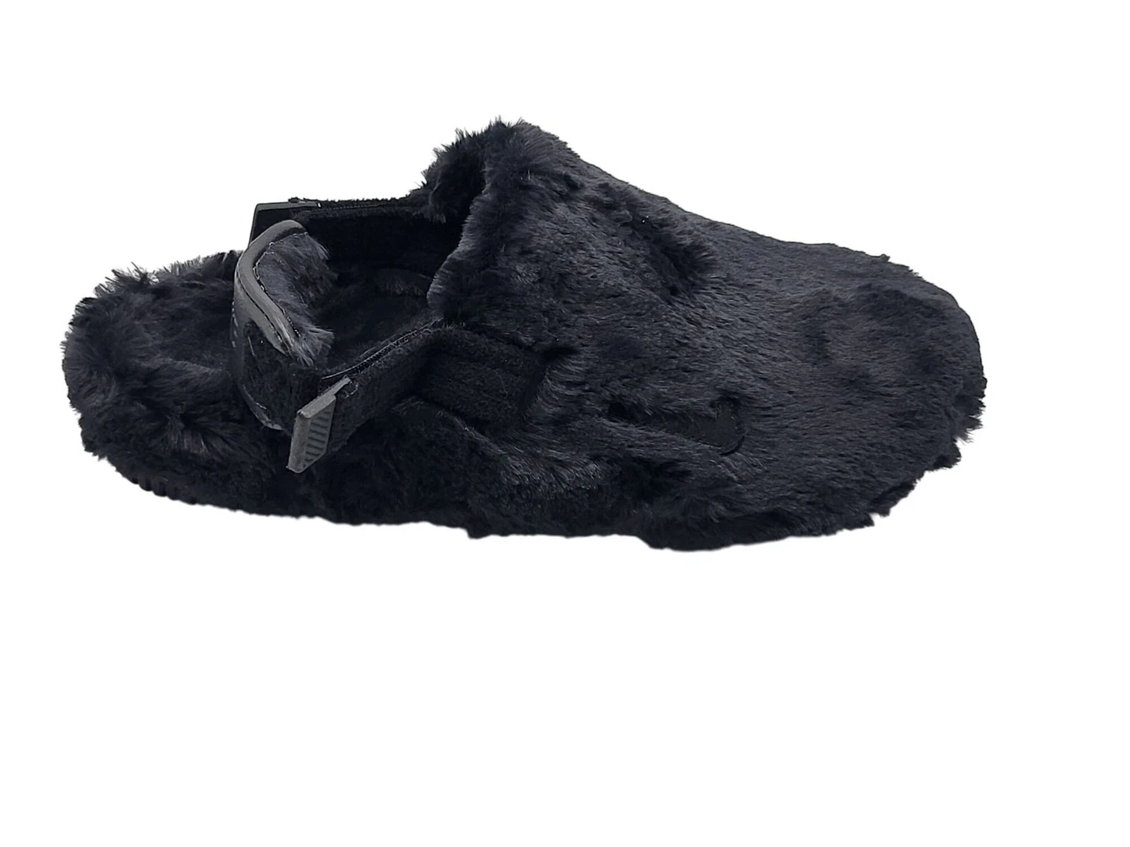 Nike Calm Mule SE scivoli donna pelliccia sintetica comodi neri FZ3119 001 taglia 8