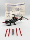 G.I. Joe COBRA FANG Helicopter (1983) - ARAH - Complete w/ Blueprints