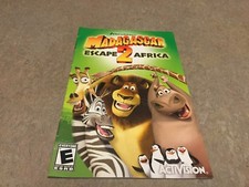 Madagascar: Escape 2 Africa (Sony Ps 2, 2008) Instruction Booklet Only