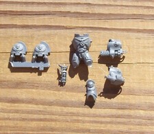 40K Space Marines Primaris Aggressors Sgt Body, Guns, Shrine, Shoulder Pads only