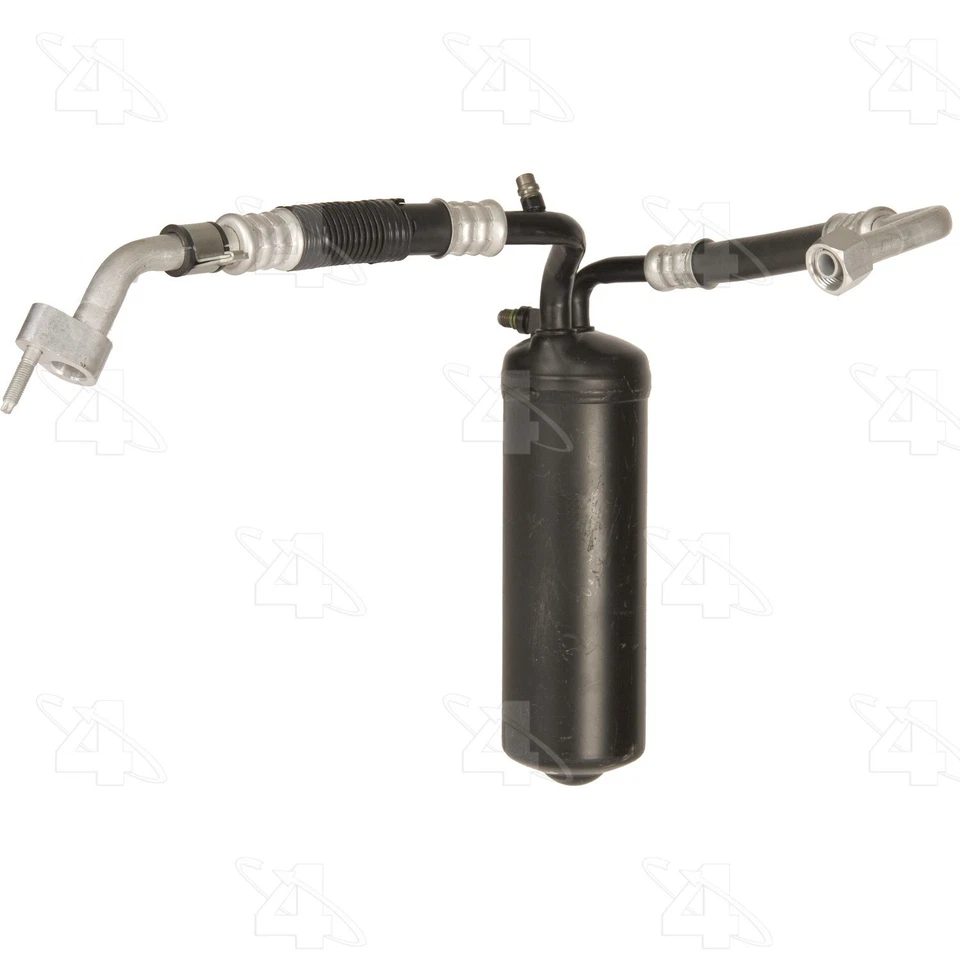 Manguera de succión de refrigerante de aire acondicionado delantera 4 estaciones para Ford E-350 Super Duty 2007-2010 Foto 3 de 4