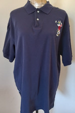 Vintage 1994 WB Acme Clothing Mens XL Blue Polo Shirt Bugs Bunny Golf