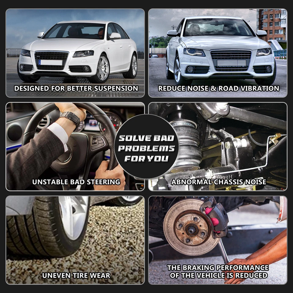 10x Front Lower Upper Control Arm Sway Bar Link for 2011 Audi A4 A5 Q5 S4Quattro - Image 4 of 4