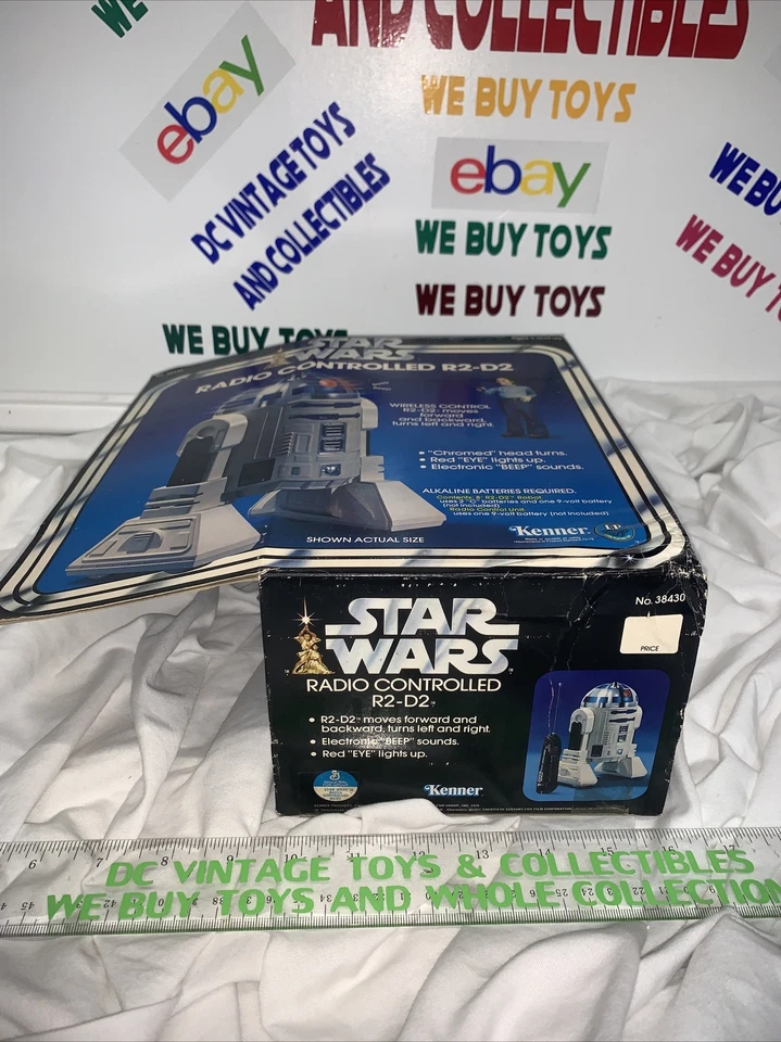 Star Wars R2-D2 Vintage Boxed Radio Controlled Figure Kenner 1978 —SEALED— - Image 4 of 4