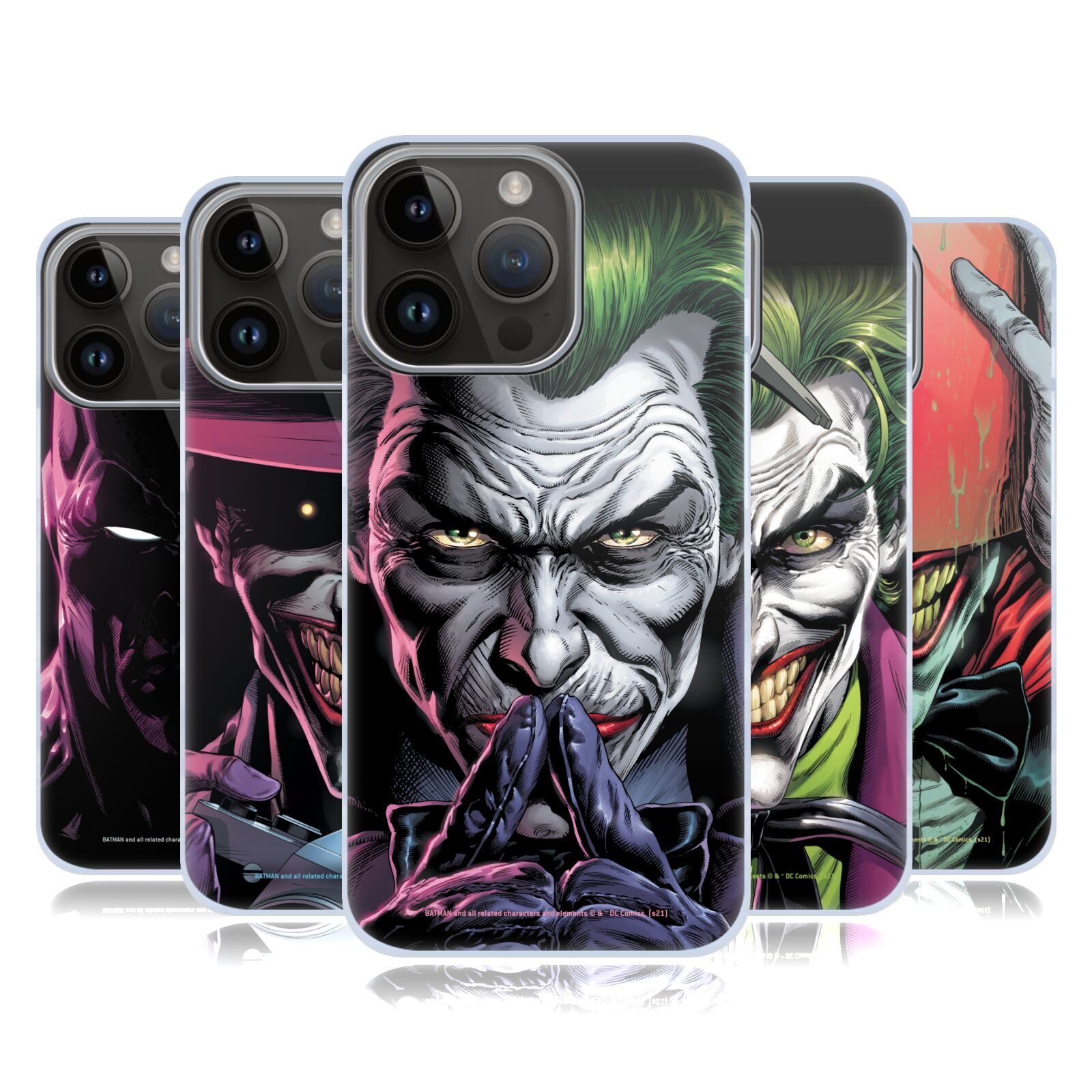 OFFICIAL BATMAN DC COMICS THREE JOKERS HARD BACK CASE FOR APPLE iPHONE PHONES