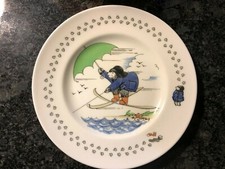 Vintage Coalport China Child's Feeding Dining Plate 1971 Paddington Bear