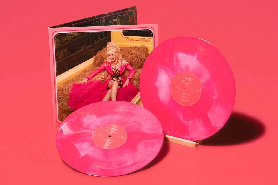 DOLLY PARTON BACKWOODS BARBIE VINYL NEW! LIMITED PINK LP! BETTER GET TO LIVIN - Image 2 of 4